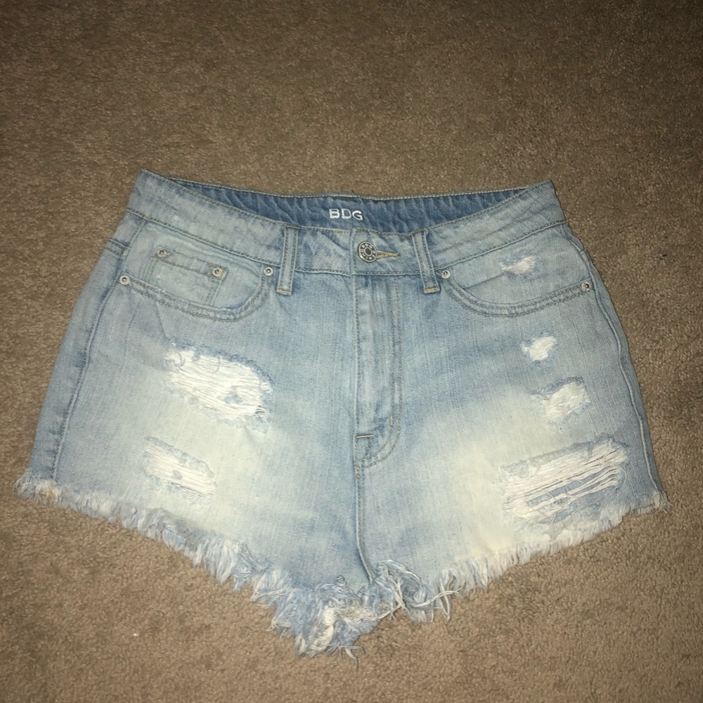 high waisted urban outfitters shorts